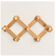 Extendable wall coat rack in light wood, 1980s.
