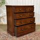 Commode anglaise Victorienne XIXème en acajou