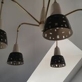 Modernist 1960s ceiling light