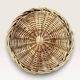 Round wicker basket, ⌀ 29 cm