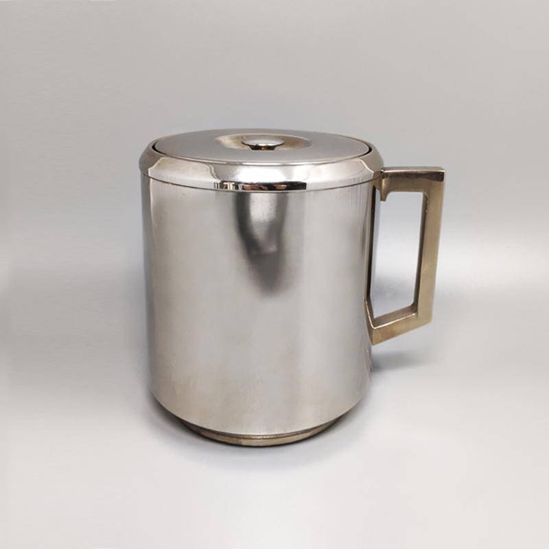 Seau à glace époustouflant des années 1960 par Macabo. Fabriqué en Italie.
