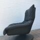 80s leather armchair