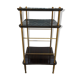 Étagère en formica sur pieds