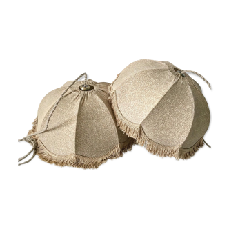 Vintage pendant lamp pair