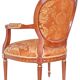Suite de 3 fauteuils cabriolet de style Louis XVI