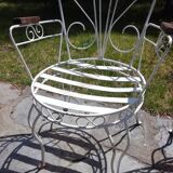 Pair of garden armchairs 1920