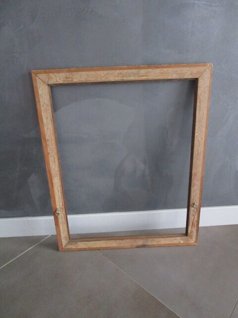 Old wooden frame