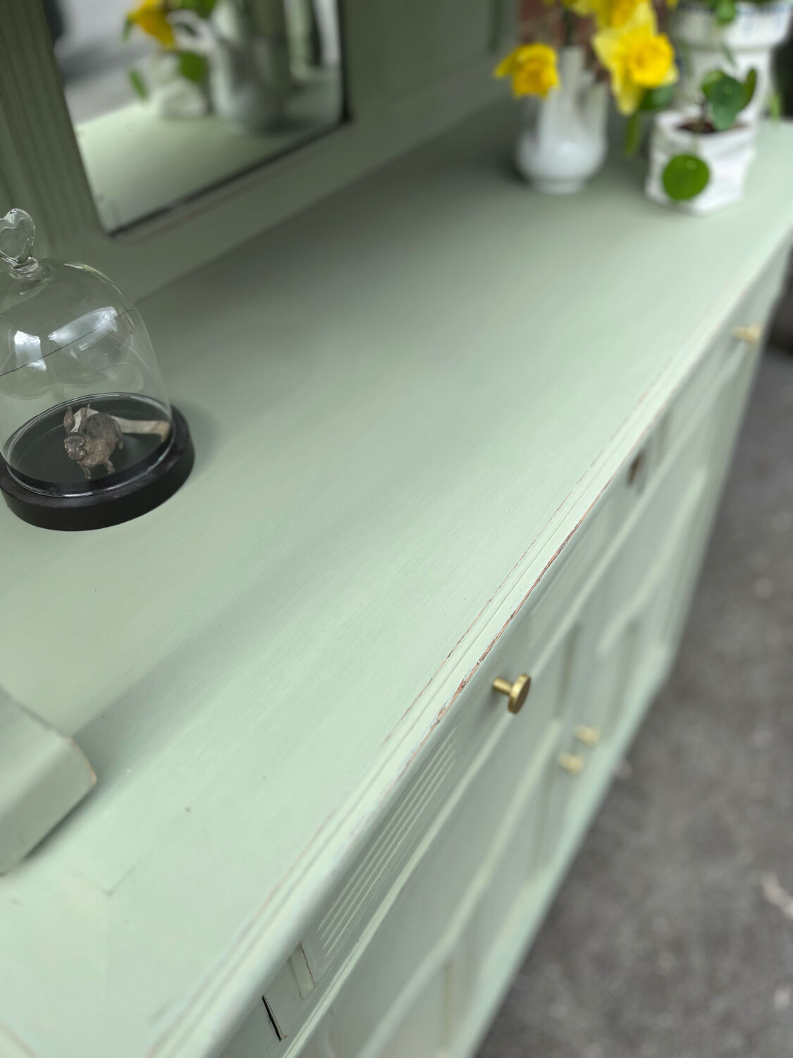 Art Deco Dresser Vert de Gris
