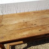 Old cherry farm table