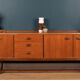 Retro teak 1960s long portwood mid century sideboard