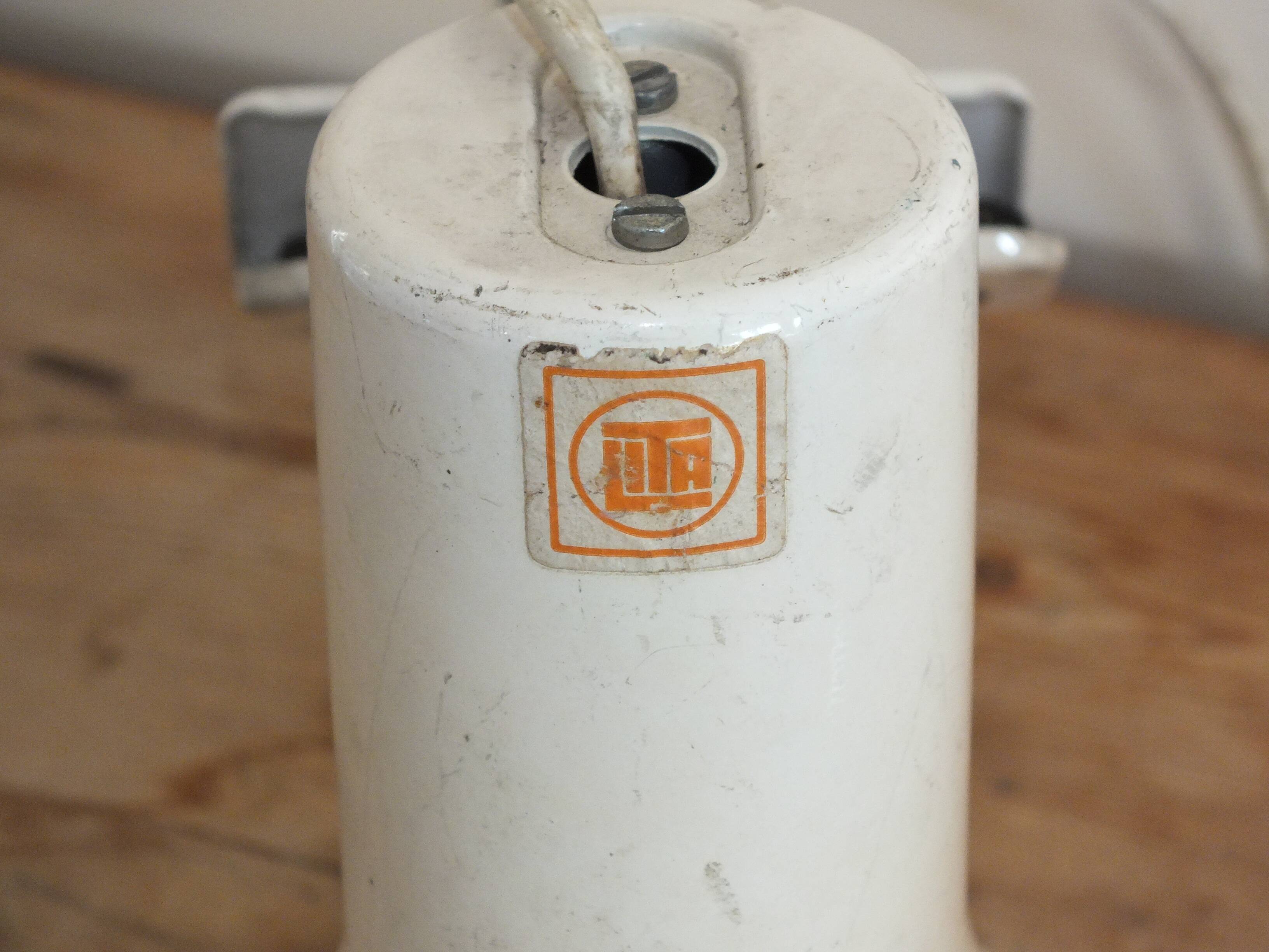 Duo of Lita clip-on spot lamps