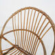 Rohe Noordwolde rattan and metal lounge chair, The Netherlands 1950's
