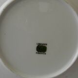 Lot de 12 assiettes à dessert en porcelaine de limoges.