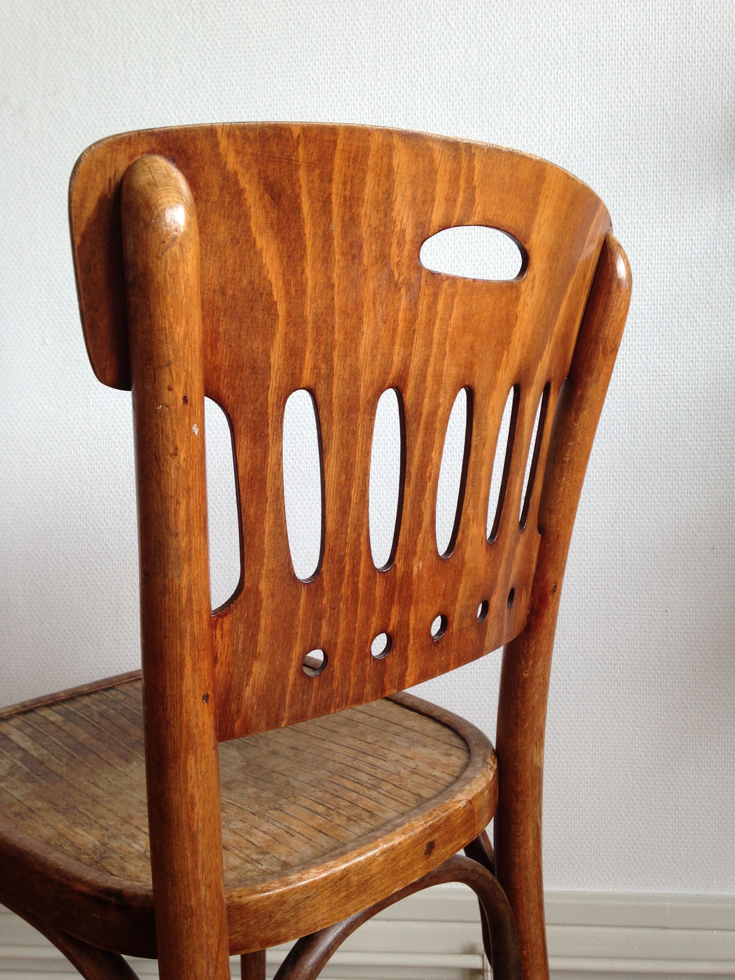 Chaise bistrot Horgen Glaris 1920  Suisse