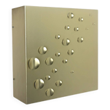 Gold ‘star rain’ wall lamp by e.j. jelles for raak in 1960s