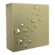 Gold ‘star rain’ wall lamp by e.j. jelles for raak in 1960s