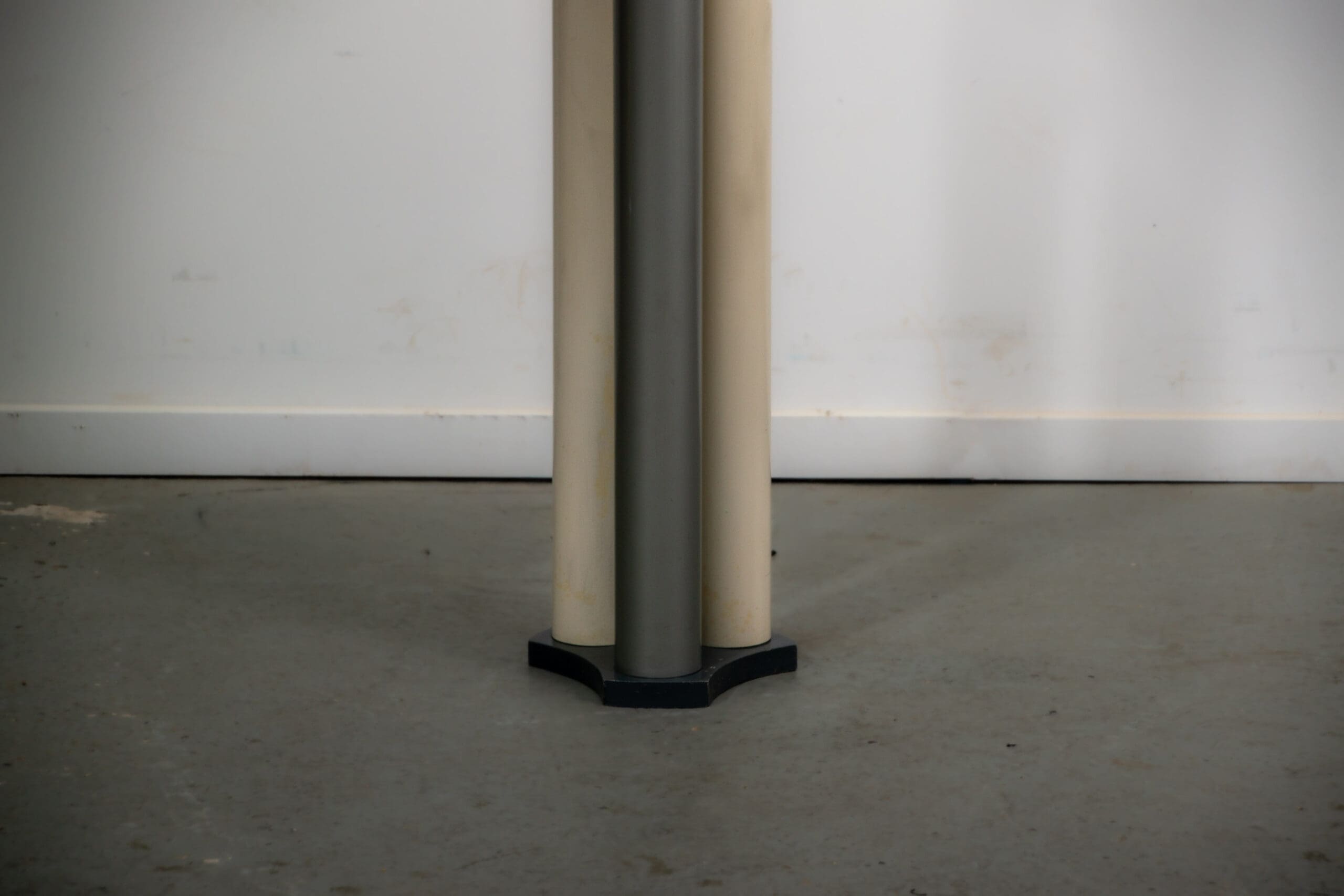 Italian pillar floor lamp. Circa 1970