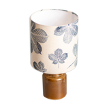 Sandstone mustard pot lamp, Maronnier leaves pattern