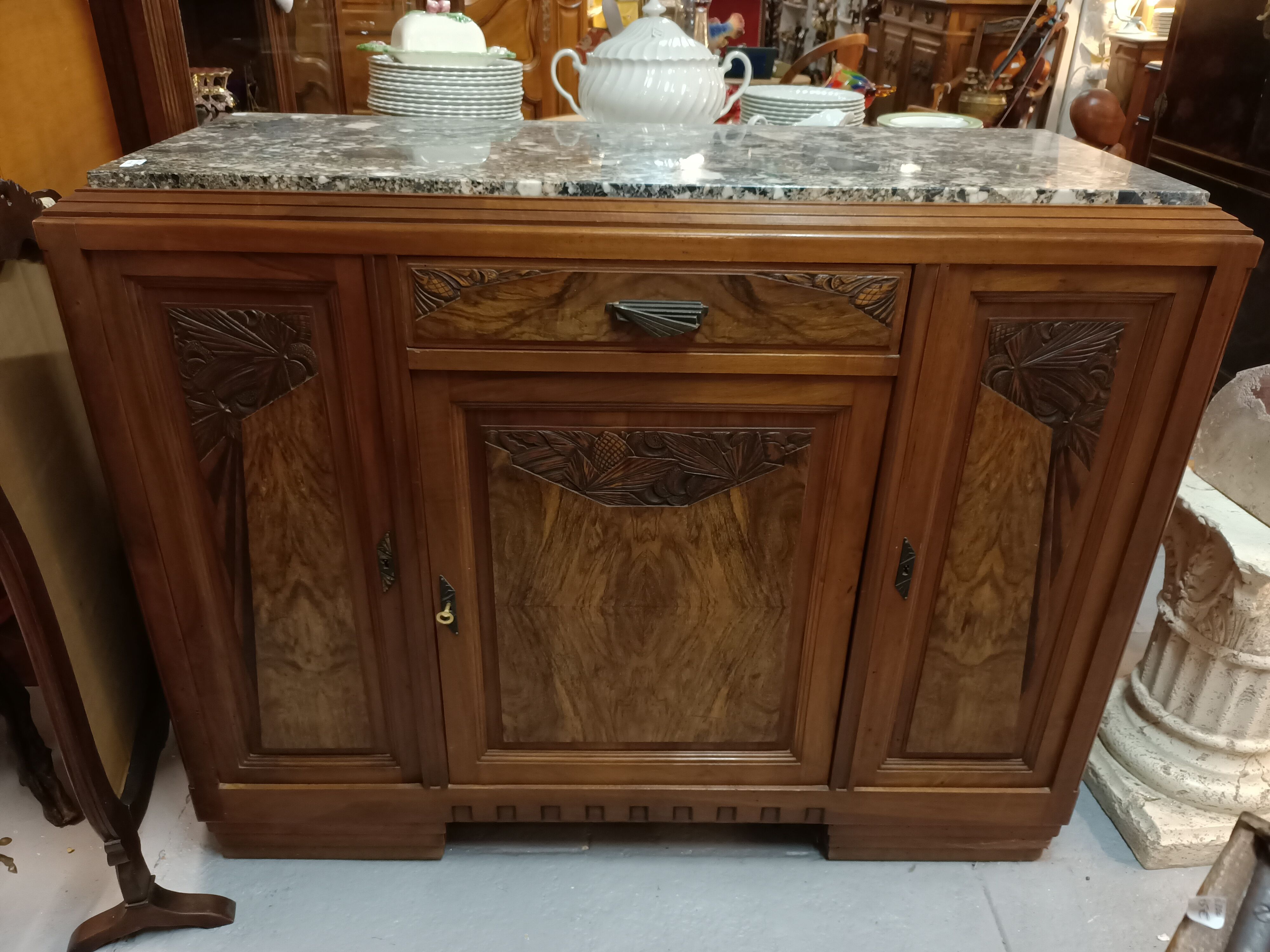 Low art deco furniture