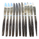 Set of 11 National Stainless knives (Japan)
