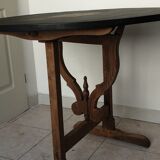 Oak winemaker's table
