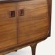 Scandinavian enfilade in rosewood – 1960s