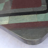 Pierre Elie Gardette slate inlay coffee table