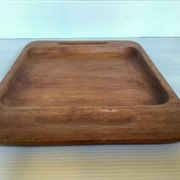 Small teak wood tray