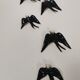 Batch of ceramic swallows