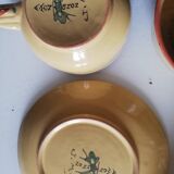 Montagnon earthenware tableware set
