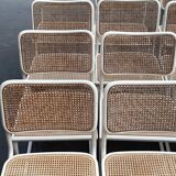 Set of 4 Cesca Model chairs by Marcel Breuer