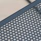 Vintage perforated metal nesting tables 80s