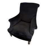 Fauteuil et repose pieds Napoléon III