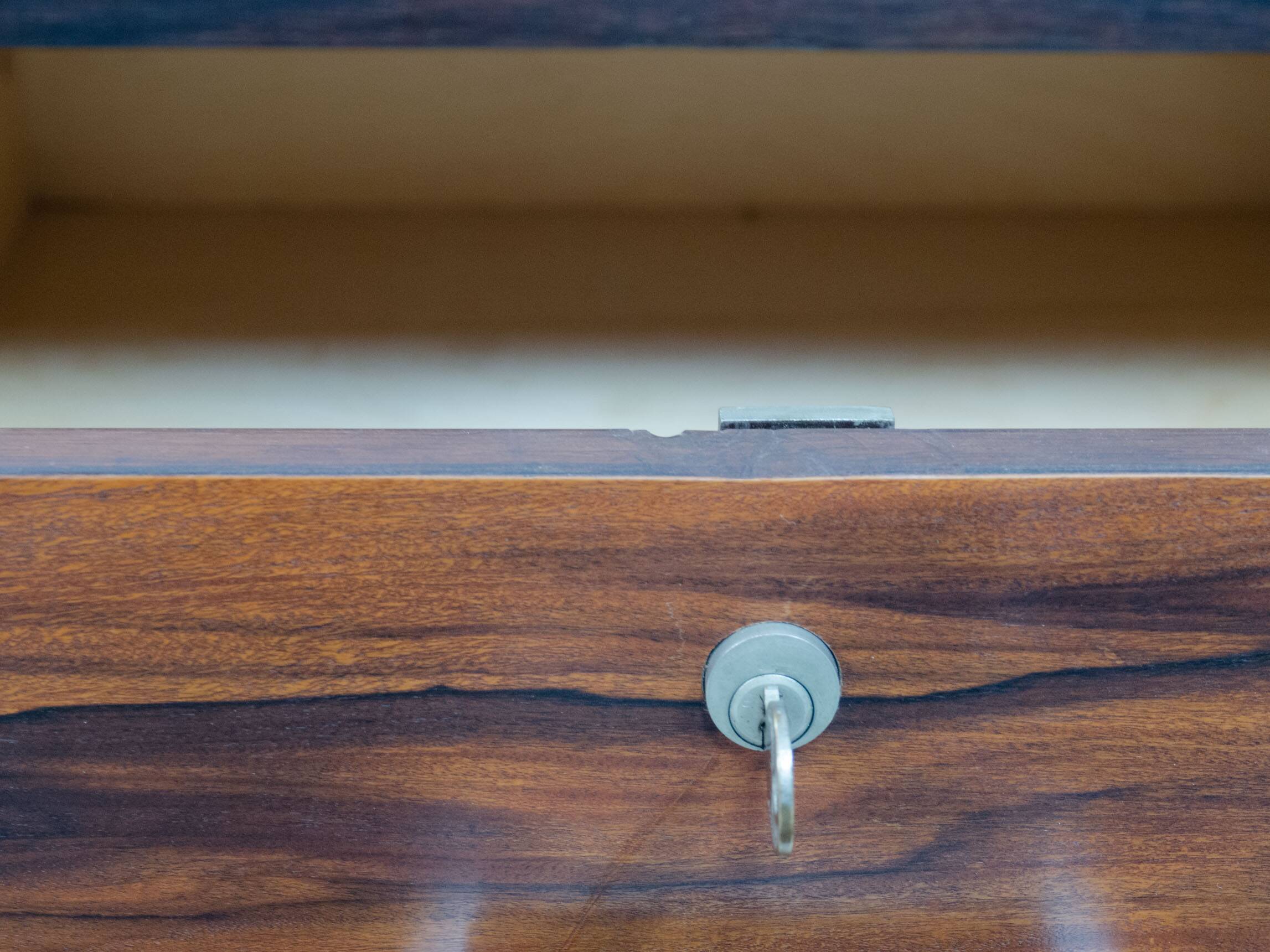 Bureau vintage XXL en palissandre