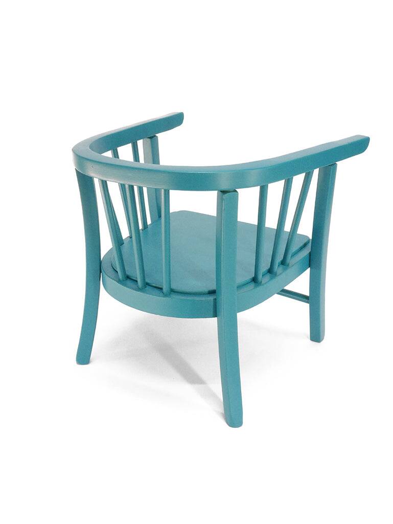 Baumann blue armchair