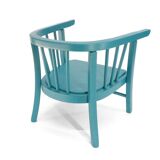 Fauteuil Baumann bleu