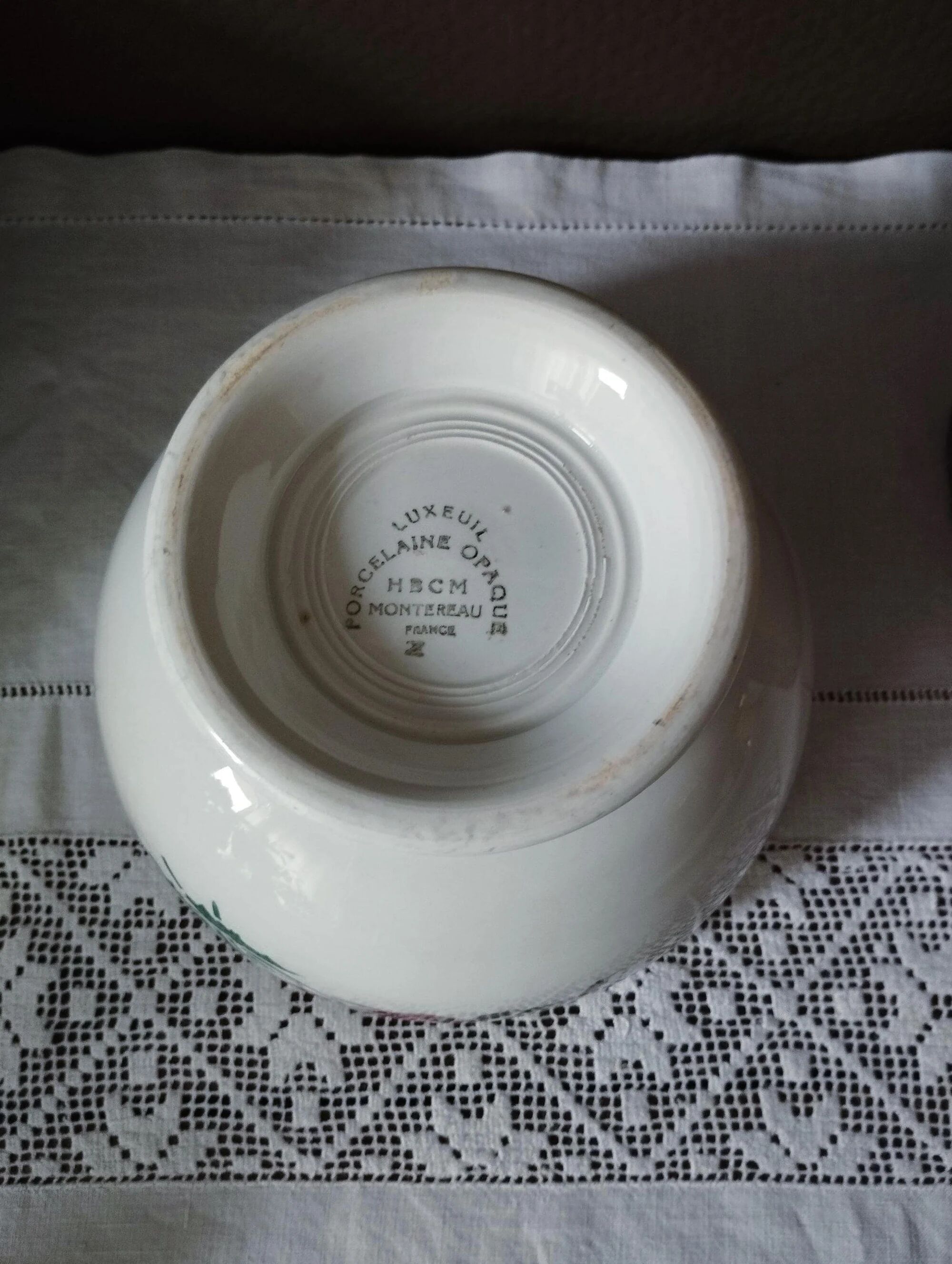 Bol XL or small bowl HBCM "Luxeuil"