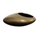 Modernist ashtray in solid bronze