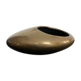 Modernist ashtray in solid bronze