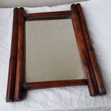 Wooden mirror