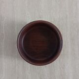 Large travertine coffee table drop shape