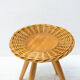 Mid century rattan stool by Jan Kalous for Úluv, 1960´s, Czechoslovakia