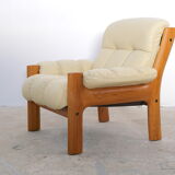 Leather Living Room Set model Montana by Ekornes, 1970's