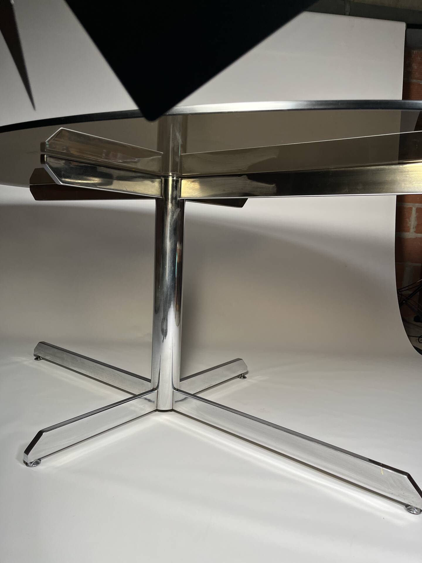 Table design attribué à Florence Knoll pour Roche Bobois 70's