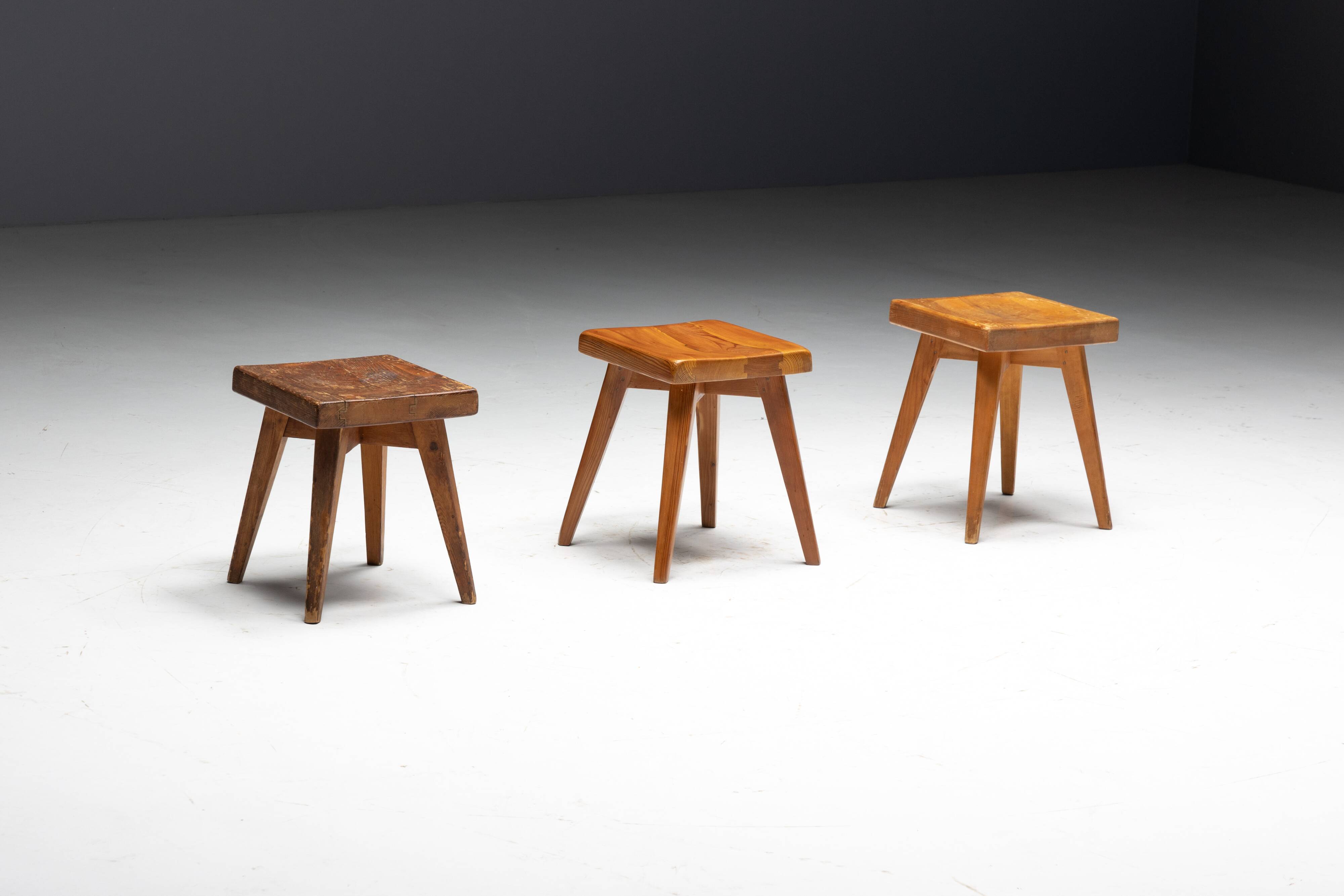 Stools by Christian Durupt  France, 1960s