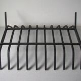 Metal log holder fireplace accessory grate log rest 49 cm