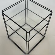 Table d'appoint vintage de Max Sauze "isocèle" design années 70