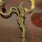 Classic brass wall lamp