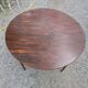 Scandinavian extendable table in rosewood from the 1960s, butterfly extension.