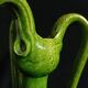 Vase art nouveau en grès avec trois anses voûtées
